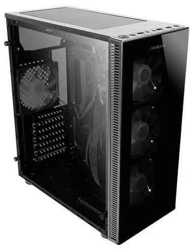 Antec NX210 ARGB Cristal Templado USB 3.0 Negra