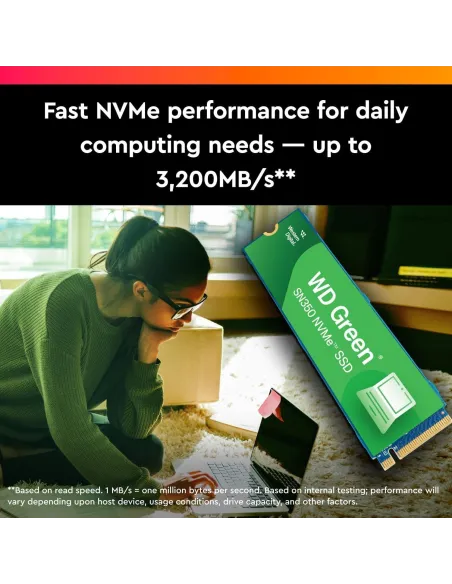 WD Green SN350 SSD M.2 2TB PCIe Gen 3