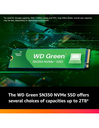 WD Green SN350 SSD M.2 480GB PCIe Gen 3