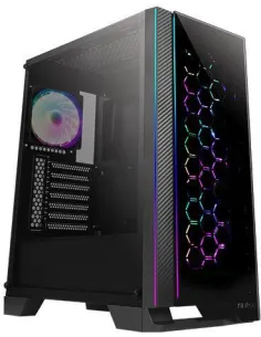 Antec NX600 Cristal Templado USB 3.0 Negra aRGB