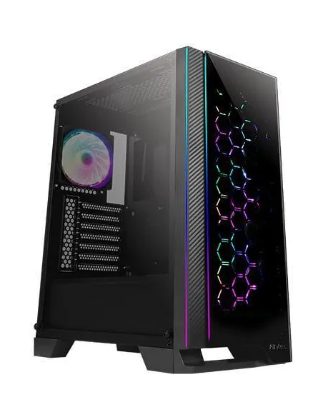 Antec NX600 Cristal Templado USB 3.0 Negra aRGB