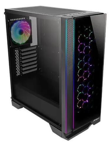 Antec NX600 Cristal Templado USB 3.0 Negra aRGB