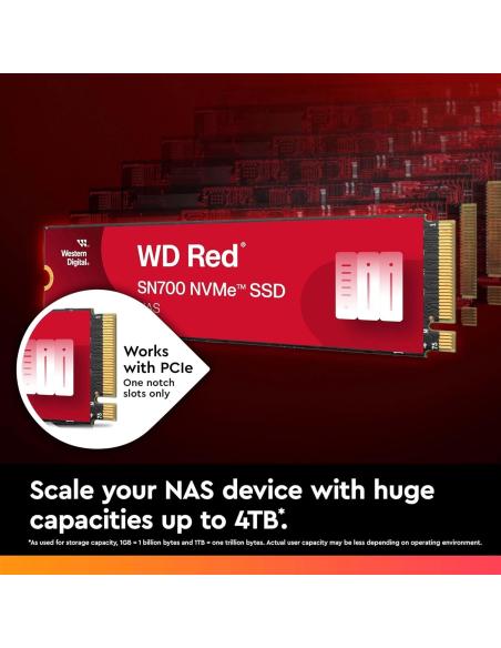 WD Red SN700 SSD M.2 250GB PCIe Gen 3