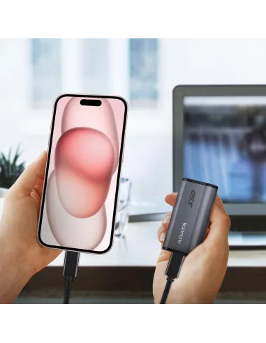 Adata Elite SE880 SSD Externo 1.8" 1TB USB-C 3.2 Gris