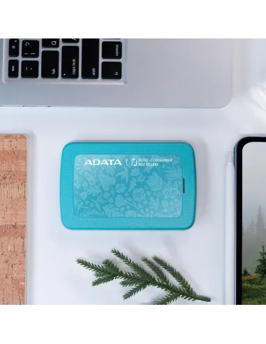 Adata HC300 ECO SSD Externo 1TB USB 3.2 Verde