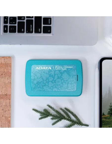 Adata HC300 ECO SSD Externo 1TB USB 3.2 Verde