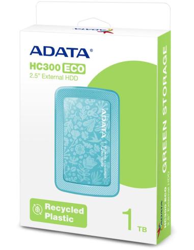 Adata HC300 ECO SSD Externo 1TB USB 3.2 Verde