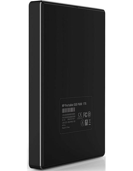 HP P600 SSD Externo 1TB USB-C 3.2 Negro