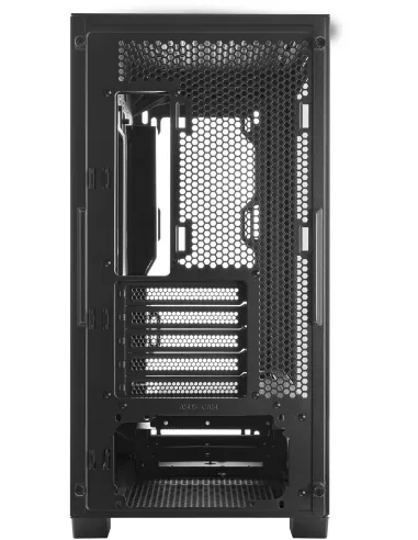 Asus A21 Torre Micro-ATX USB 3.2 con Ventana Negro
