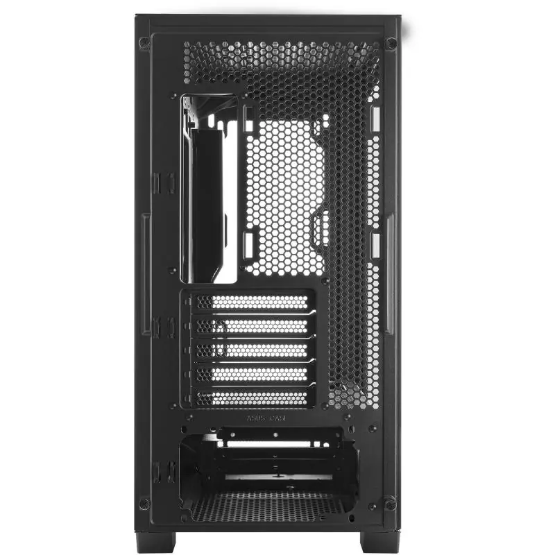 Asus A21 Torre Micro-ATX USB 3.2 con Ventana Negro