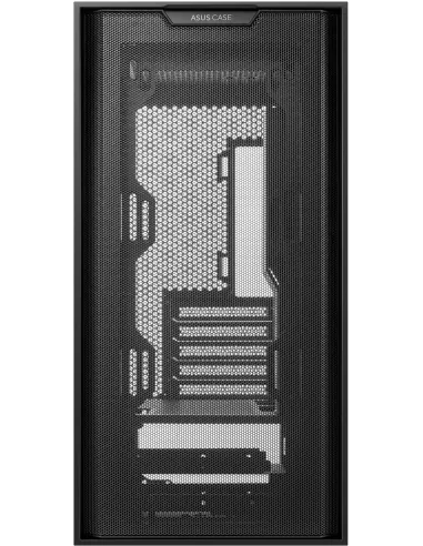 Asus A21 Torre Micro-ATX USB 3.2 con Ventana Negro