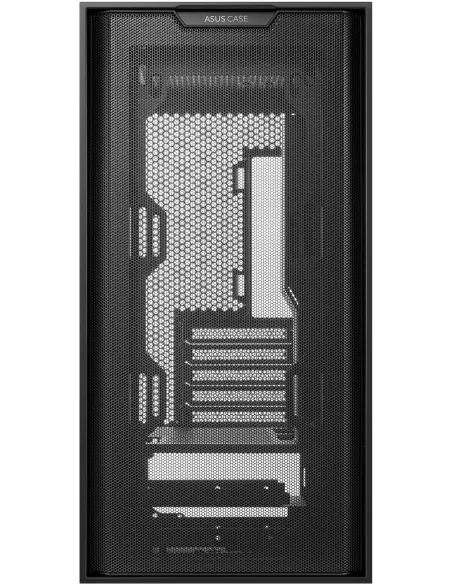 Asus A21 Torre Micro-ATX USB 3.2 con Ventana Negro