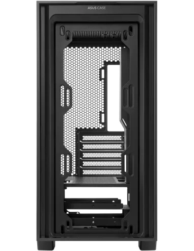 Asus A21 Torre Micro-ATX USB 3.2 con Ventana Negro