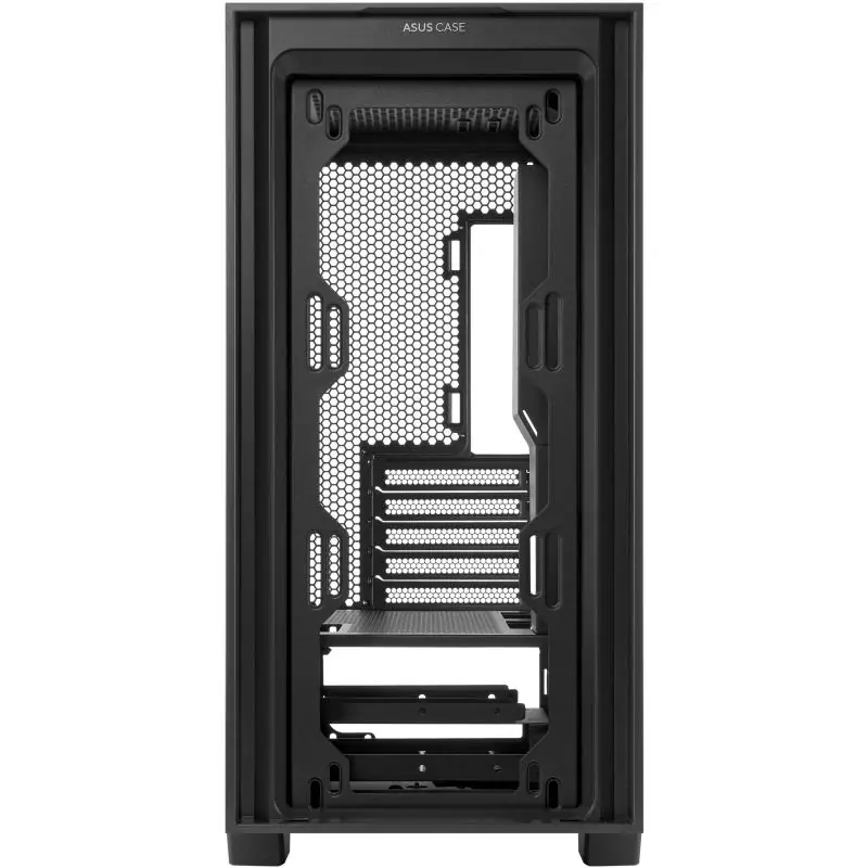 Asus A21 Torre Micro-ATX USB 3.2 con Ventana Negro