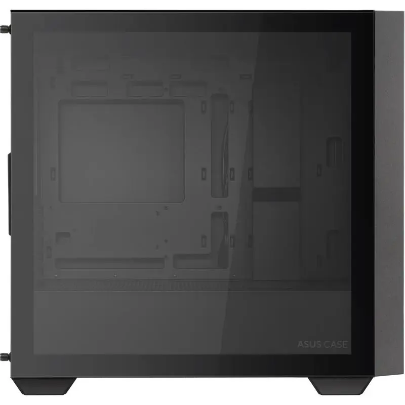 Asus A21 Torre Micro-ATX USB 3.2 con Ventana Negro