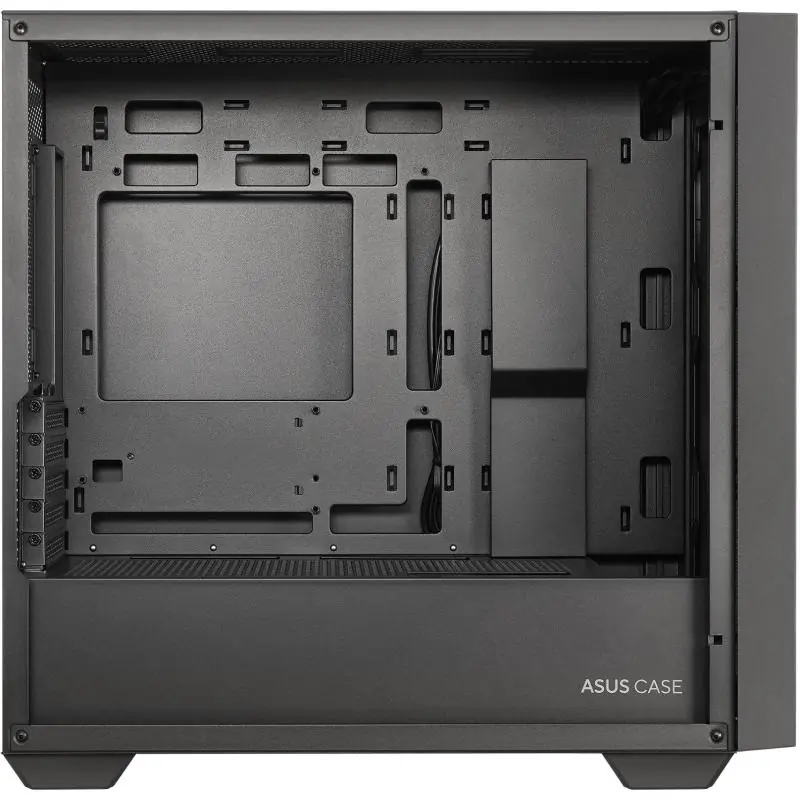 Asus A21 Torre Micro-ATX USB 3.2 con Ventana Negro