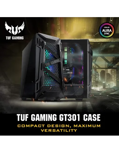Asus TUF Gaming GT301 Cristal Templado USB 3.2