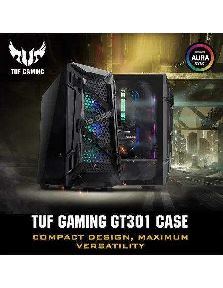 Asus TUF Gaming GT301 Cristal Templado USB 3.2