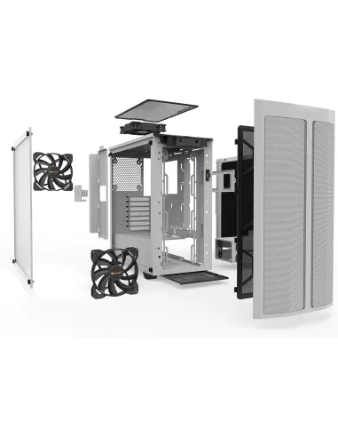 Be Quiet! PURE BASE 500DX Cristal Templado USB 3.0 Blanca