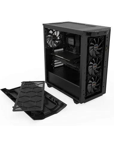 Be Quiet! PURE BASE 500DX Cristal Templado USB 3.0 Negra