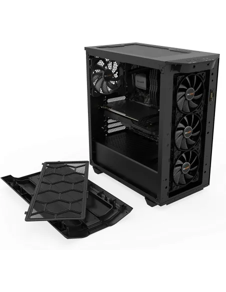 Be Quiet! PURE BASE 500DX Cristal Templado USB 3.0 Negra