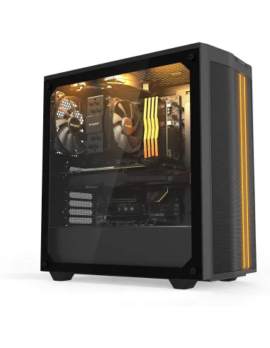 Be Quiet! PURE BASE 500DX Cristal Templado USB 3.0 Negra