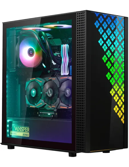 BitFenix Dawn TG Cristal Templado USB 3.0 ARGB Negro