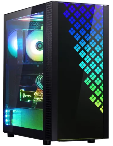 BitFenix Dawn TG Cristal Templado USB 3.0 ARGB Negro