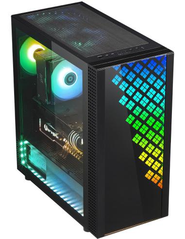 BitFenix Dawn TG Cristal Templado USB 3.0 ARGB Negro