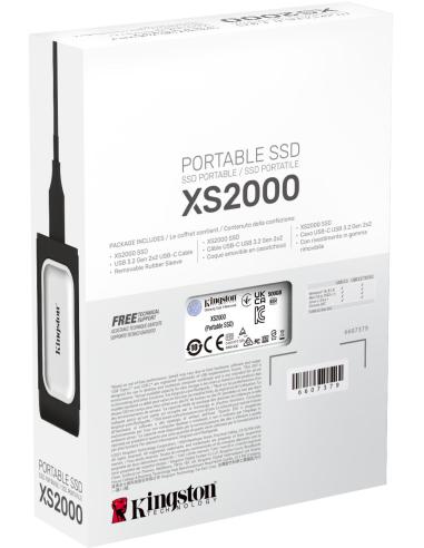 Kingston XS2000 Portable SSD 500GB USB 3.2