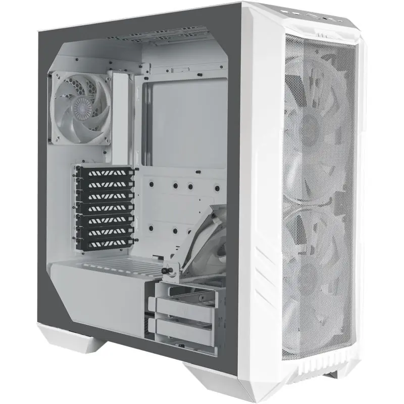 Cooler Master HAF 500 Cristal Templado USB 3.0 Blanca