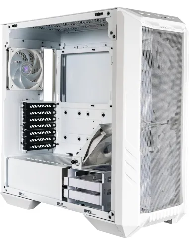 Cooler Master HAF 500 Cristal Templado USB 3.0 Blanca