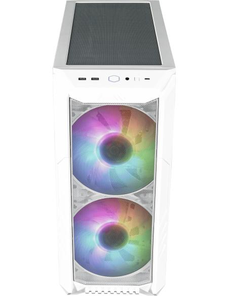 Cooler Master HAF 500 Cristal Templado USB 3.0 Blanca