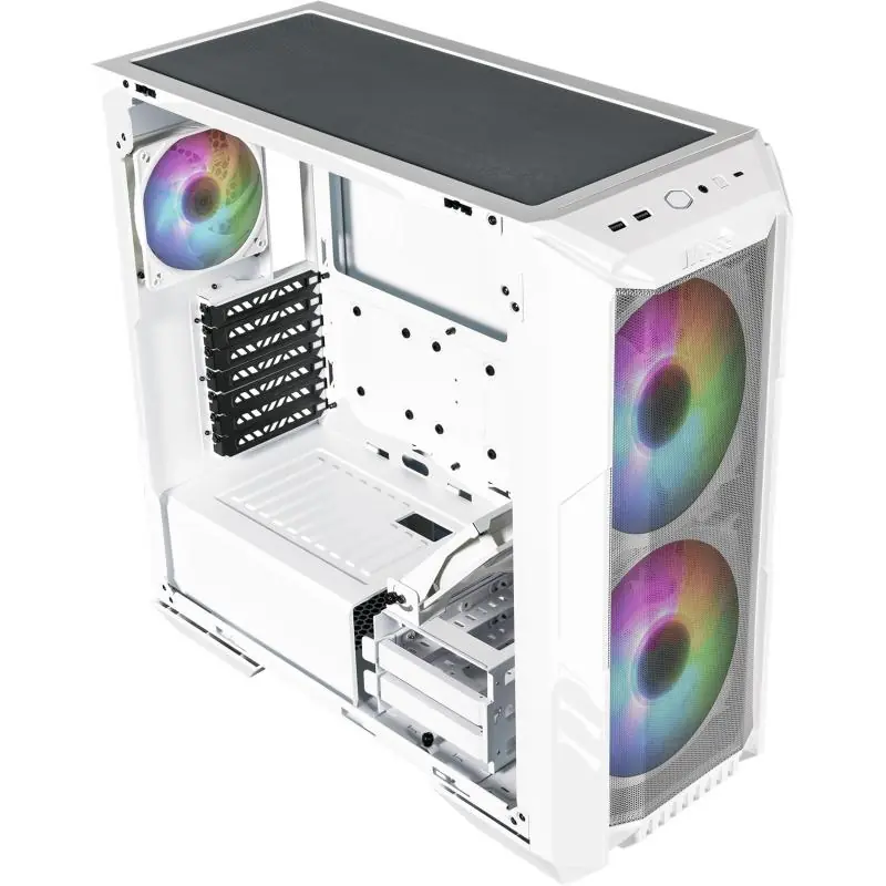 Cooler Master HAF 500 Cristal Templado USB 3.0 Blanca