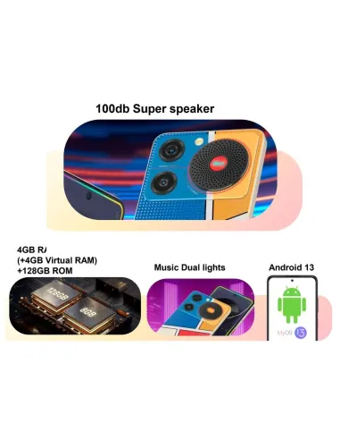 ZTE Nubia Music 4/128GB Pop Art