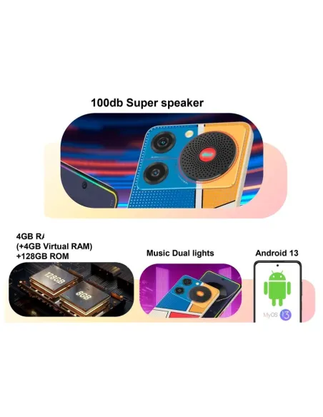 ZTE Nubia Music 4/128GB Pop Art