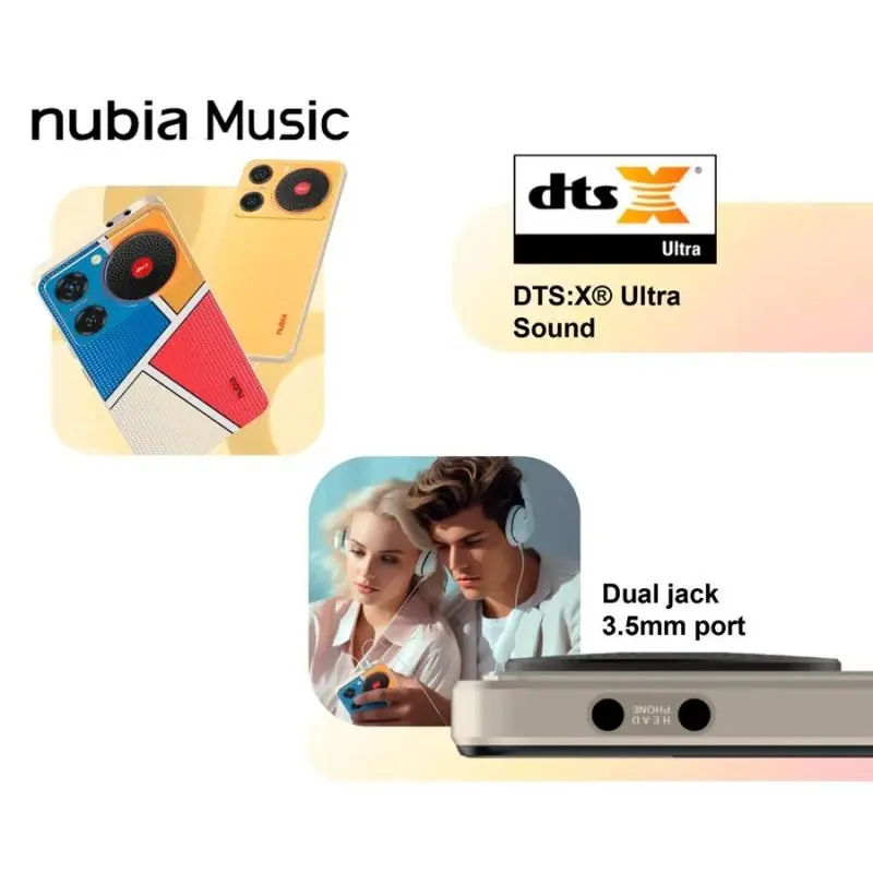 ZTE Nubia Music 4/128GB Pop Art