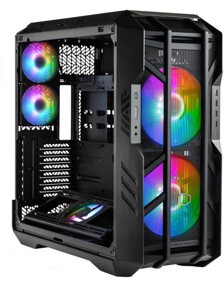 Cooler Master HAF 700 The Berserker Cristal Templado Full Tower USB 3.2 Gris Titanio