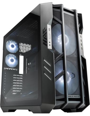 Cooler Master HAF 700 The Berserker Cristal Templado Full Tower USB 3.2 Gris Titanio