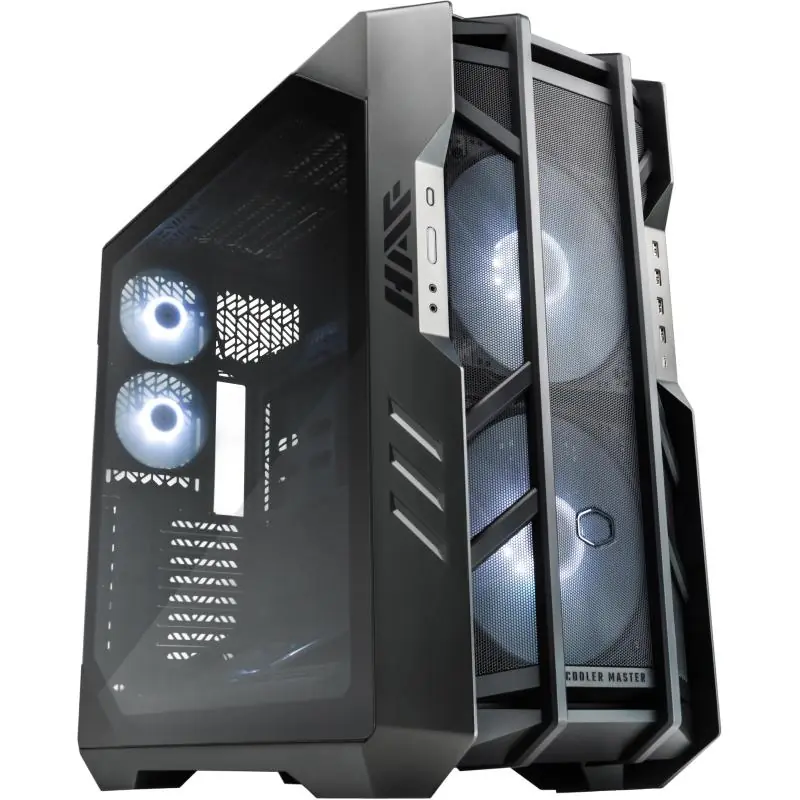 Cooler Master HAF 700 The Berserker Cristal Templado Full Tower USB 3.2 Gris Titanio