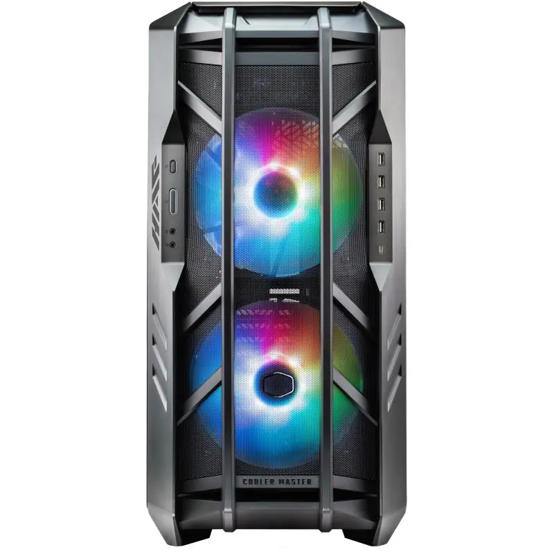 Cooler Master HAF 700 The Berserker Cristal Templado Full Tower USB 3.2 Gris Titanio