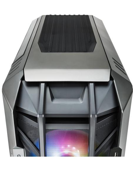 Cooler Master HAF 700 The Berserker Cristal Templado Full Tower USB 3.2 Gris Titanio