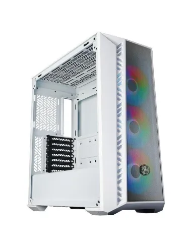 Cooler Master MasterBox MB520 Mesh Midi Tower ARGB Cristal Templado USB-C/3.2 Blanca