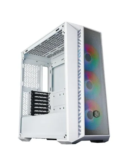 Cooler Master MasterBox MB520 Mesh Midi Tower ARGB Cristal Templado USB-C/3.2 Blanca