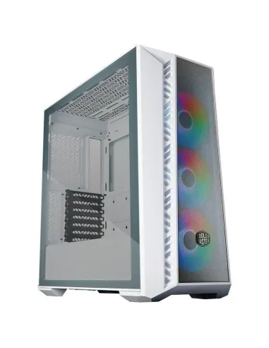 Cooler Master MasterBox MB520 Mesh Midi Tower ARGB Cristal Templado USB-C/3.2 Blanca