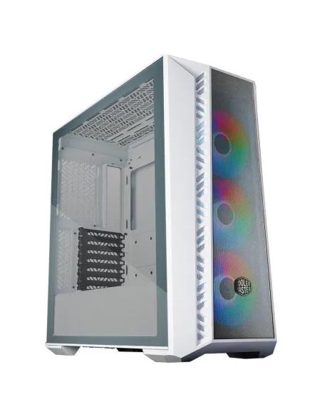 Cooler Master MasterBox MB520 Mesh Midi Tower ARGB Cristal Templado USB-C/3.2 Blanca