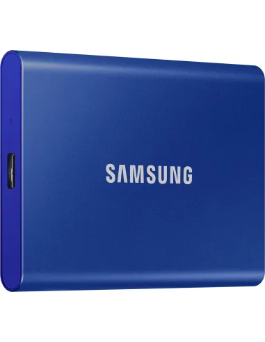 Samsung T7 Disco Duro SSD PCIe NVMe USB 3.2 1TB Azul