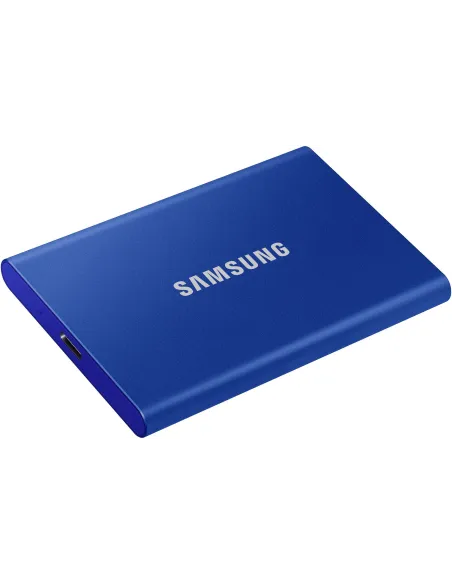 Samsung T7 Disco Duro SSD PCIe NVMe USB 3.2 1TB Azul