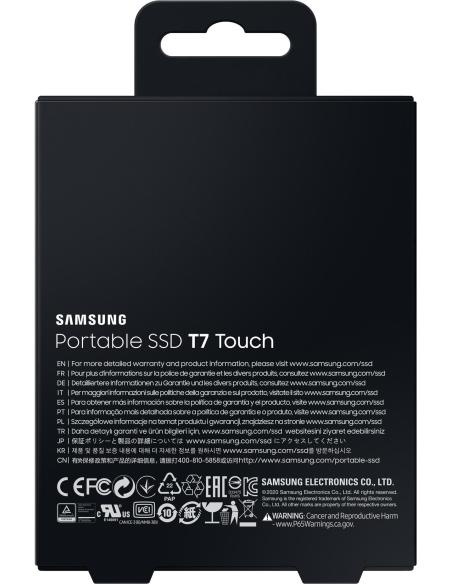 Samsung T7 Touch Disco Duro Externo SSD 2TB USB 3.2 Blanco