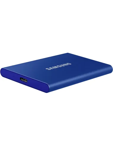 Samsung T7 Touch Disco Duro Externo SSD 500GB USB 3.2 Azul